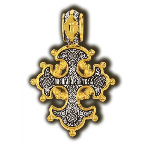 Нательный православный крест «Распятие Христово» 08192