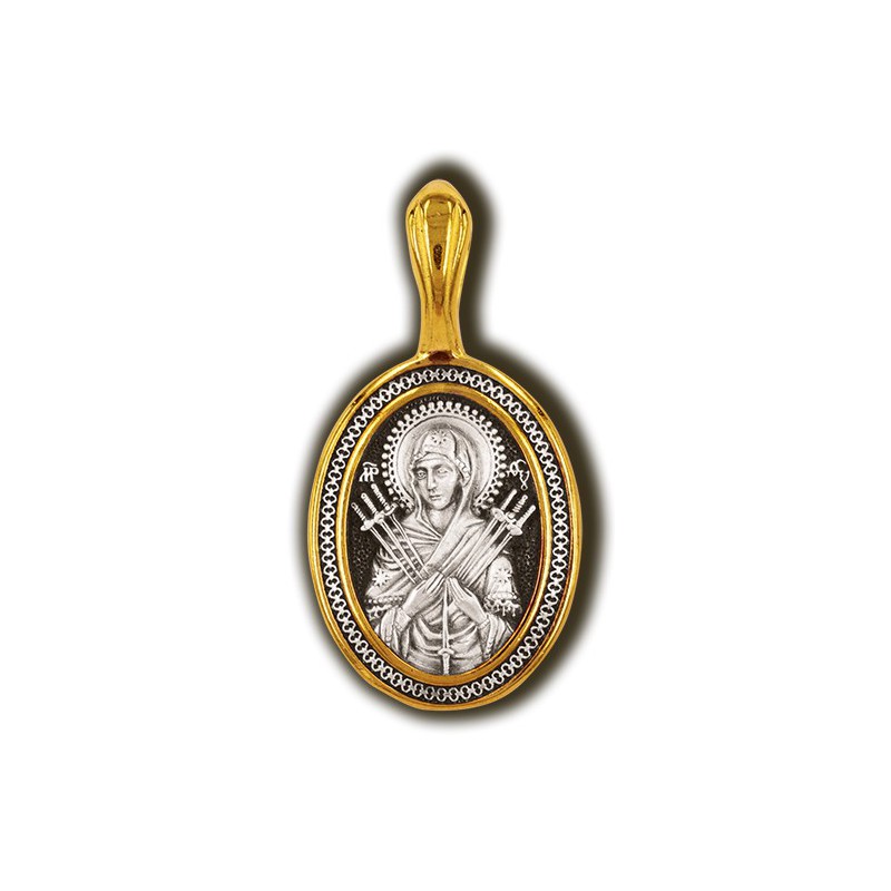 «Семистрельная» икона Божией Матери 08277