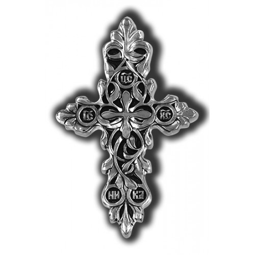Нательный серебряный крест «Древо Креста»