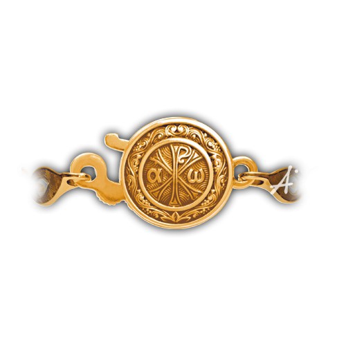 Браслет «Символ бесконечности» с монограммой «Ихтис»