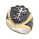 Мужской православный перстень «Голгофский Крест»