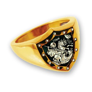 Охранный перстень «Святой Георгий Победоносец»