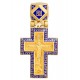 Позолоченный крест с молитвой «Отче наш»