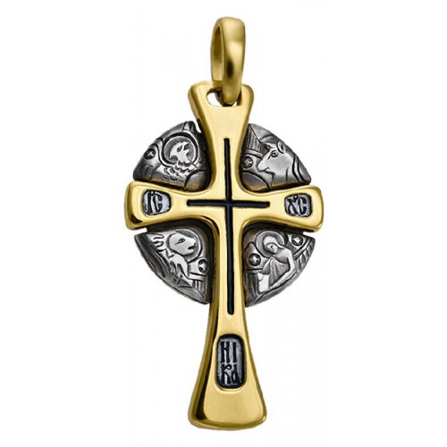 Нательный православный крест «Четыре Евангелиста» (Кс.570)