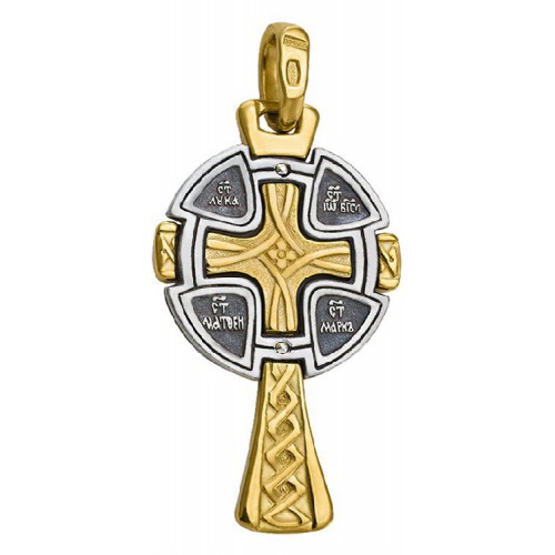 Нательный православный крест «Четыре Евангелиста» (Кс.570)