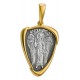 Нательная серебряная иконка с образом Ангела Хранителя