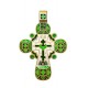 Православный крест с эмалью. Молитва «Спаси, Господи, люди твоя» 19.002-1