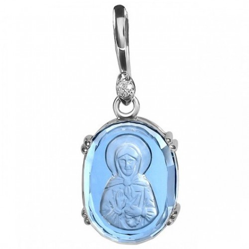 Блаженная Матрона Московская. Икона на кварце