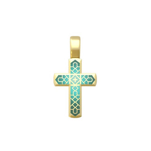 Нательный православный крест «Спаси Господи»19.014-1