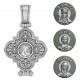 Женский именной крест мощевик с иконой вашей святой 05ВС