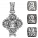Мужской именной крест мощевик с иконой вашего святого 05АС