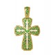 Нательный крест Виноградная лоза «Господи, силой креста твоего, спаси мя» 19.005