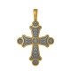 Нательный крест «Хризма. Монограммы Евангелистов» 17.011