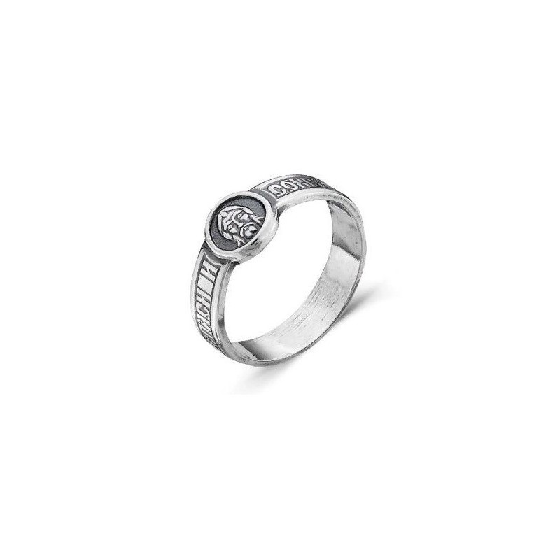 Серебряное православное кольцо «Спаси и Сохрани»