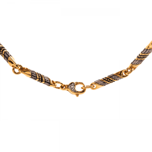 Позолоченная цепочка с молитвой «Спаси и сохрани», фото 1