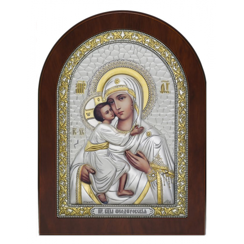 Феодоровская икона Богородицы с золотым лаком