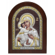 Феодоровская икона Богородицы с коричневым лаком