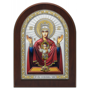 Икона Богородицы Неупиваемая Чаша с керамической эмалью