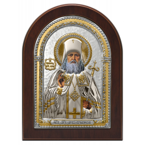 Икона Святителя Луки Крымского с золотым лаком