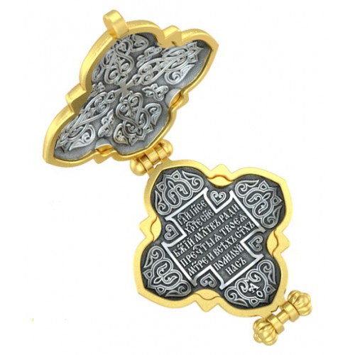 Икона с образом Святого в мощевик «Энколпион»