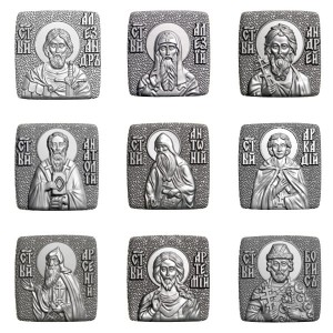 Серебряная православная иконка с почитаемым образом