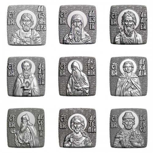 Икона с образом Святого в мощевик «Энколпион»