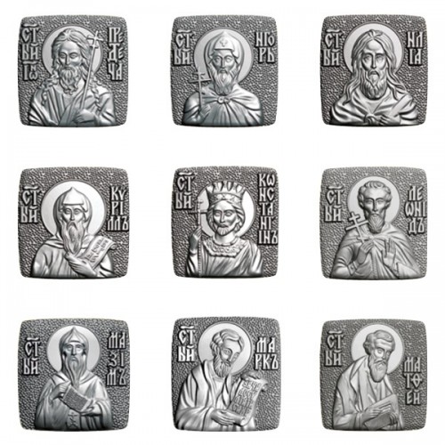 Серебряная православная иконка с почитаемым образом