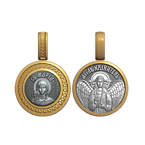 Миниатюрный нательный образок Святая Мария Магдалина