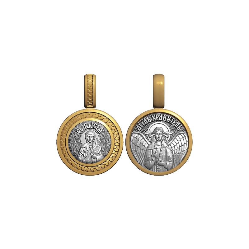 Миниатюрный нательный образок Святая Таисия