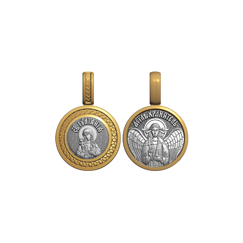 Миниатюрный нательный образок Святая Ульяна