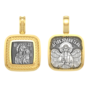 Миниатюрный нательный образок «Неувядаемый цвет»