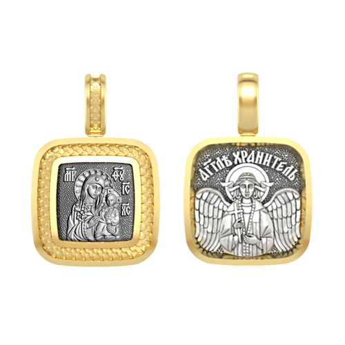 Миниатюрный нательный образок «Неувядаемый цвет»