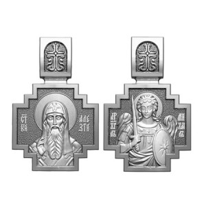 Нательный образок Святитель Алексей, митрополит Московский и всея Руси