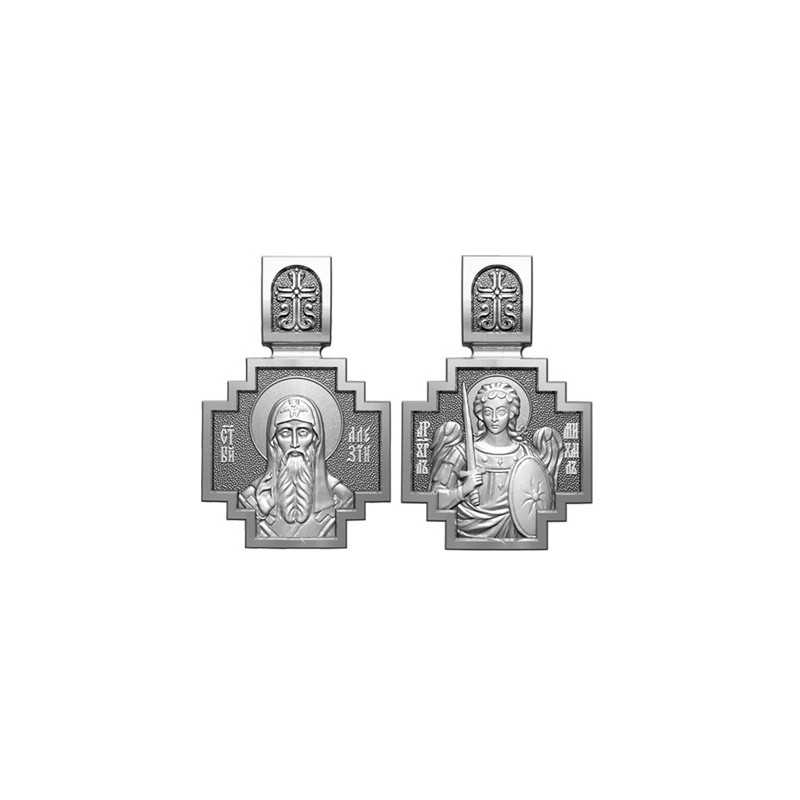 Нательный образок Святитель Алексей, митрополит Московский и всея Руси