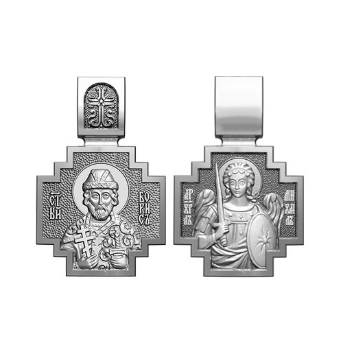 Нательный образок Святой благоверный князь-страстотерпец Борис