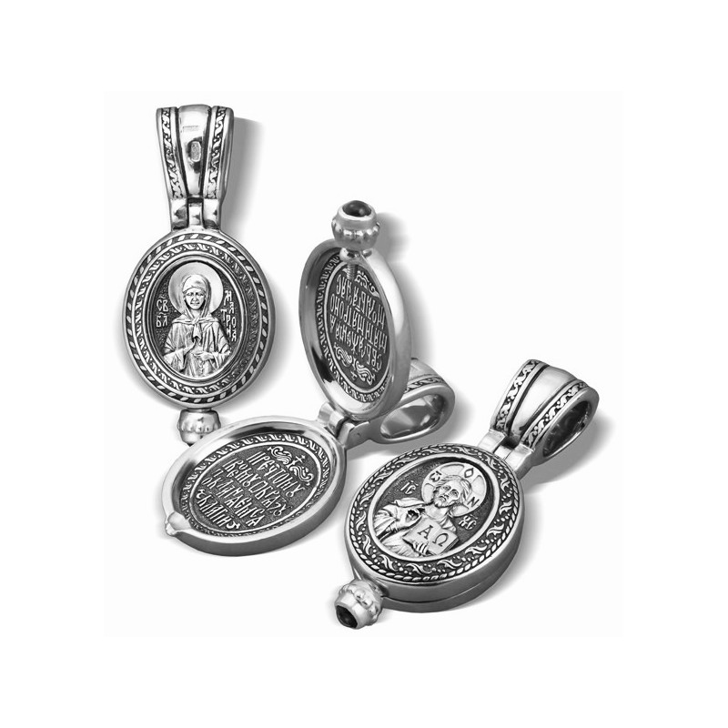 Православный нательный мощевик Святая Матрона, фото 4