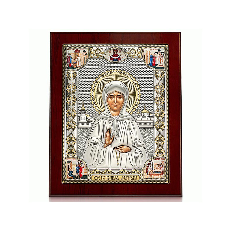 Икона Святой блаженной Матроны Московской. Арт. И-ДРП-ММП