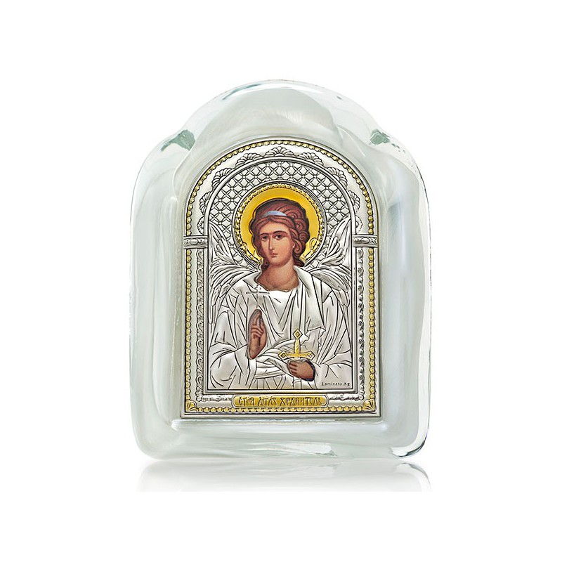Икона в муранском стекле – (Italy) «Ангел Господень»