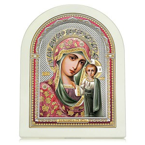 Икона деисусного чина — Божия Матерь «Казанская»
