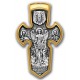 Позолоченный нательный крест «Архангел Михаил»