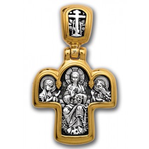 Нательный православный крест «Святейший Престол» (арт 101.027)