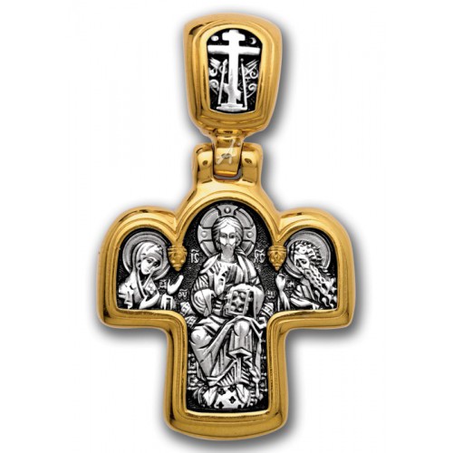Нательный православный крест «Святейший Престол» (арт 101.027)