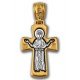 Нательный крестик — Богородица «Оранта»