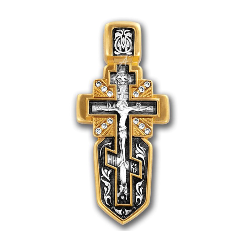 Распятие с Андреевским крестом «Ангел Хранитель» (арт 101.214.к)