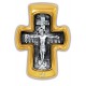 Маленький нательный крест (4 гр) «Николай Чудотворец»