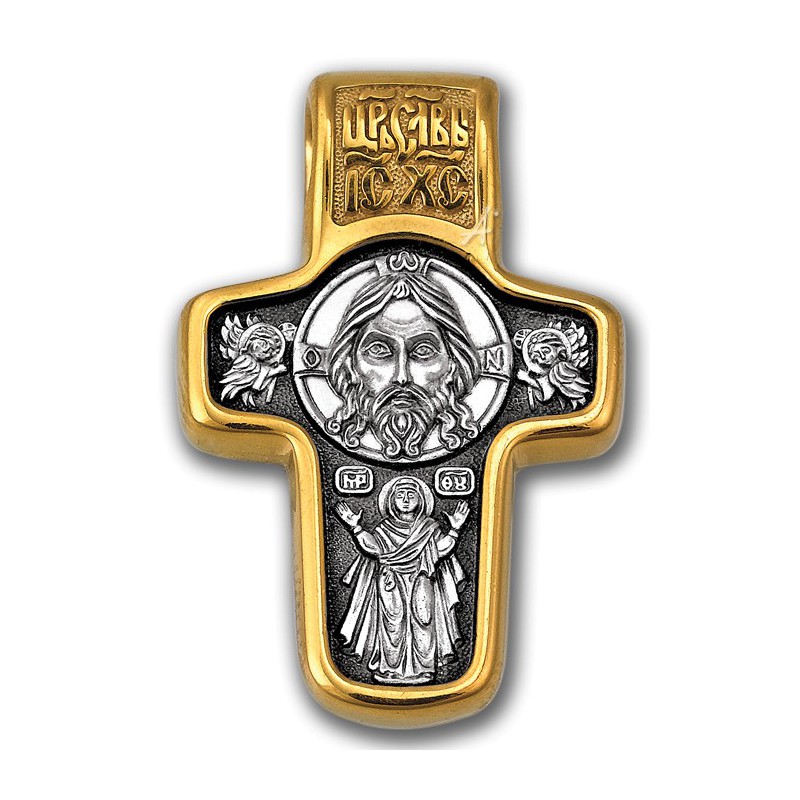 Нательный православный крест «Старомосковский» (арт 301.201)