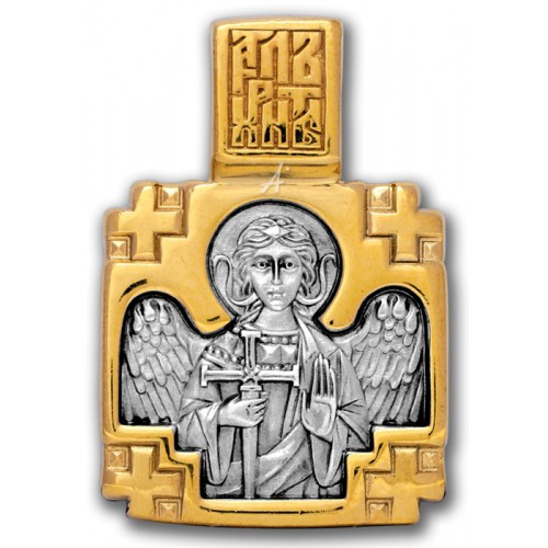Тельная иконка квадратной формы Святой Дионисий (Денис)