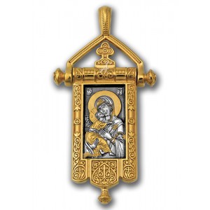 Владимирская икона Божией Матери. Процветший Крест