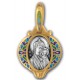 Казанская икона Божией Матери. Образок с эмалью
