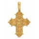 Позолоченный нательный крест «Филигранный»